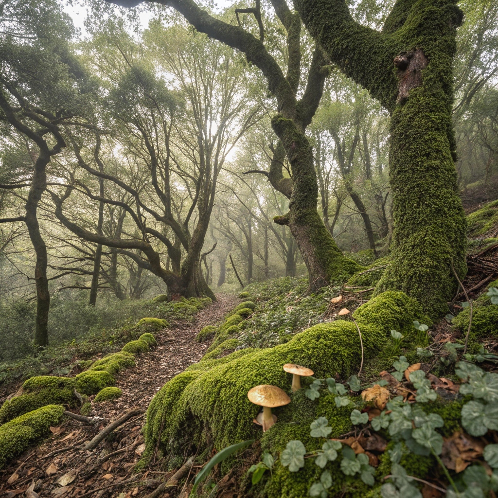 Sous-bois au printemps